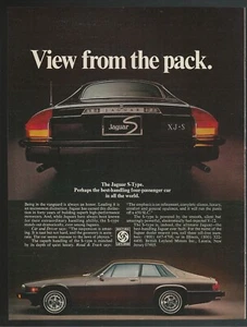 1977 JAGUAR XJ-S advertisement, Jaguar 2-door print ad, rear view - Imagen 1 de 3