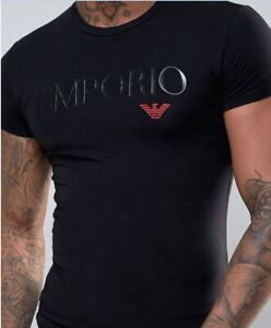Emporio Armani Black Mens T shirt size M*L*XL
