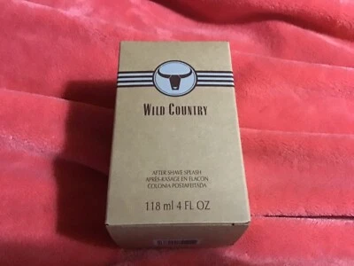Avon Wild Country Aftershave Splash 4 OZ nueva caja descontinuada rara  Foto 1 de 2