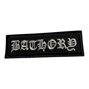 BATHORY SO COOL FERRO RICAMATO SU TOPPA + UN ADESIVO MUSICALE OMAGGIO - Foto 1 di 3