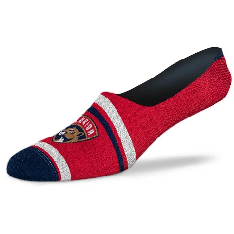 Women's For Bare Feet Florida Panthers Cruisin' No-Show Socks Cover
