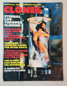 1978 Clones Magazine, UFO Collector's Edition, woman alien, adult, vintage - Picture 1 of 6