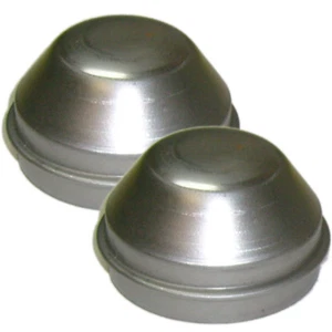 Kit de 2 tapas antipolvo para cojinetes de rueda delantera Corvette 1969-82 - Imagen 1 de 1