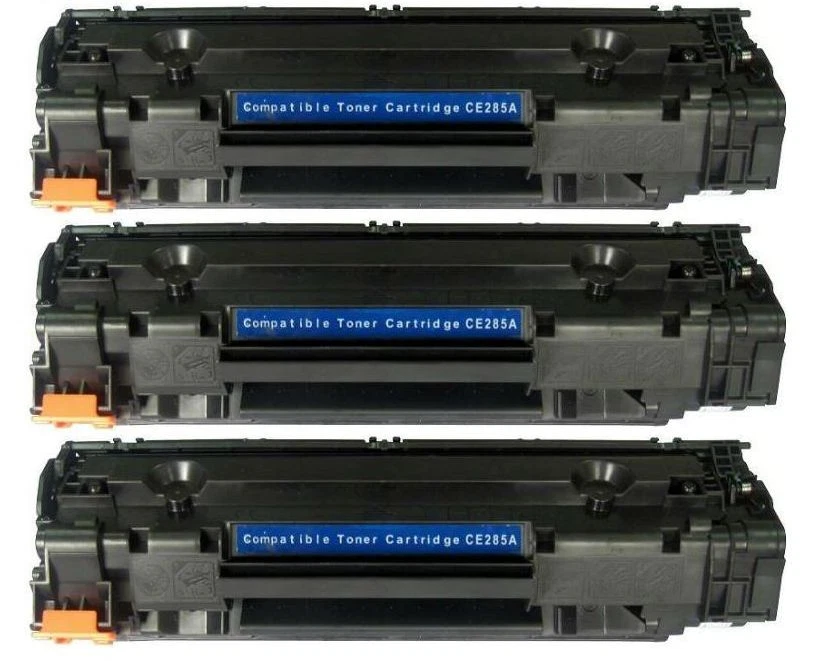 3 TONER PER HP LASERJET P1102 W P1002 WL P1101 P1102 P1103 P1104 CE 285A 85A - Immagine 1 di 1