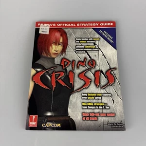 Dino Crisis Prima's Official Strategy Guide - RARE STICKER VERSION - Capcom PS1 - Bild 1 von 3