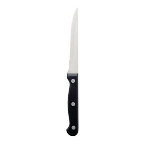 12 Olympia Steakmesser | mit schwarzem Griff | 21,5cm - Bild 1 von 8