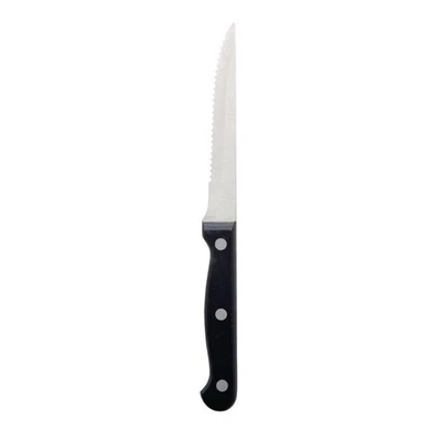 GASTRONOBLE 12 Olympia Steakmesser | mit schwarzem Griff | 21,5cm