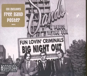 Fun Lovin' Criminals Big Night Out CD UK Chrysalis 1998 single with folded - Bild 1 von 3