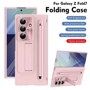 Case For Samsung Galaxy Z Fold7 Fold6 ShockProof Glass Stand 360° Cover With Pen - Picture 1 of 16