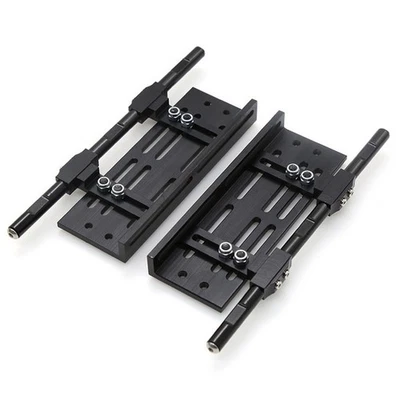 1/10 RC Car L+R Adjustable Aluminum Slider Side Pedal for Axial SCX10 90046 TRX4 - Image 1 of 4