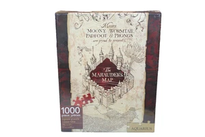 Rompecabezas Harry Potter Merodeadores Mapa 1000 Piezas 20"x27" Acuario Nuevo Precintado - Imagen 1 de 4
