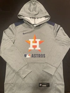 Nike Houston Astros Hoodie Therma Fit Youth Medium Free Shipping NWOT - Picture 1 of 4
