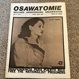 OSAWATOMIE Wather Underground Organization Vol 2 No 1 April May 1976 - Bild 1 von 4