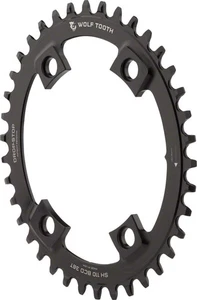 Wolf Tooth 40T Elliptical Chainring - 110 BCD Aluminum, Drop-Stop Technology - Picture 1 of 2