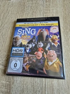 Sing 2 - Die Show Deines Lebens - 4K Ultra HD UHD+BLU-RAY Familien-Film Tiere - Bild 1 von 2