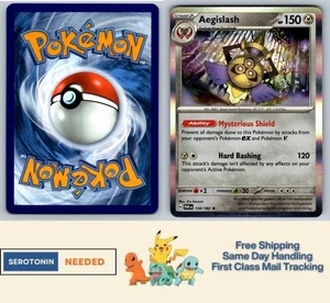 Aegislash #134/182 - Holo - SV04: Paradox Rift Pokemon TCG - Bild 1 von 2