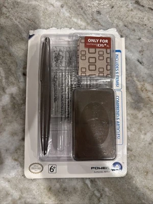 Nintendo DSi XL Clean and Protect Kit Power A Brand New Includes 6 Items Brown - Image 1 of 3