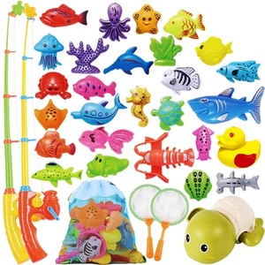 Fishing Water Pool Toys for Kids - Magnetic Fishing Game, Fishing Game, Prete... - Picture 1 of 7