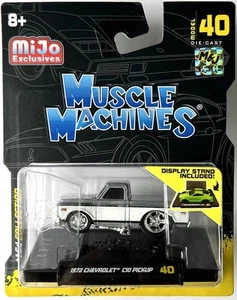MUSCLE MACHINES CHASE 1972 CHEVROLET C10 PICKUP SQUAREBODY HOBBY EXCLUSIVE - Picture 1 of 2