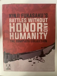 Kinji Fukusakus Battles Without Honor and Humanity (Blu-ray/DVD) 2015 Rare OOP - Picture 1 of 9