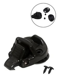 Glass Lock Buckle Black High Quality Plastic Replacements For Montero Mk2 - Picture 1 of 12