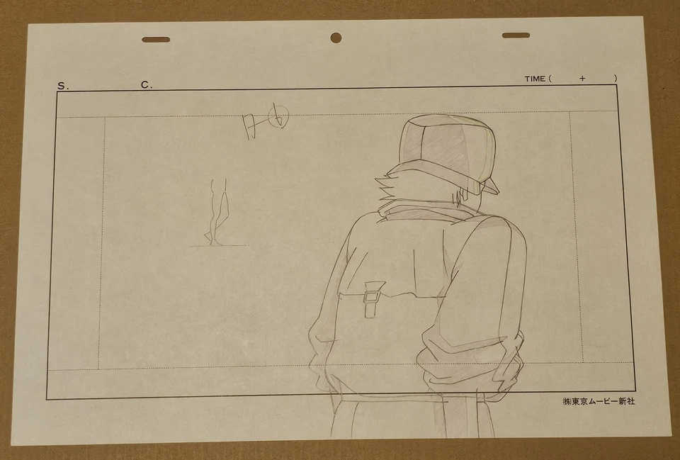 Katsuhiro Ôtomo Akira Anime 1988 Original Production Cel Douga Sketch  - Image 1 of 1