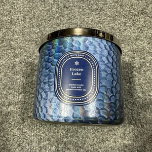 White Barn 3-Wick Scented Candle FROZEN LAKE Jar w/Lid NEW - Picture 1 of 5