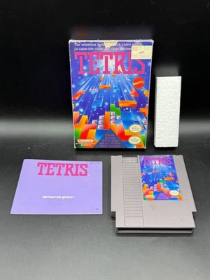 Tetris Nintendo NES Oval SOQ CIB Complete W/ Manual Authentic - Image 1 of 4