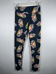 LuLaRoe Women's One Size Multicolor Luck Of The Irish Pull-On Cropped Leggings - Picture 1 of 4