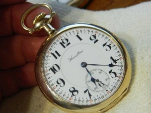 Scarce Hamilton 21J grade 994 in Factory Etched Case Runs, is Minty - Picture 1 of 19