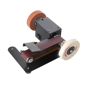 (EU Plug & Type 2)250W Mini Belt Sander Electric Bench Grinder Sanding TDW - Picture 1 of 10