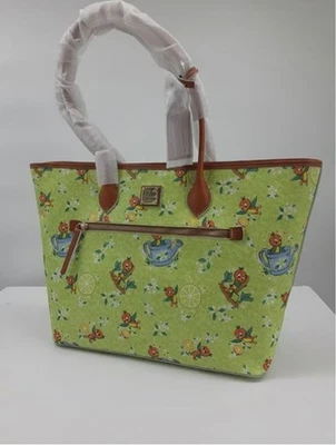 disney parks dooney bourke orange bird tote A7S2B701 - Image 1 of 4
