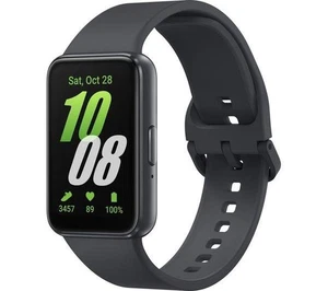 Samsung Galaxy Fit3 Bluetooth 40mm Watch 1.6" AMOLED Fitness Tracking - Black - Picture 1 of 8