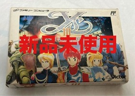 Ys III Yes 3 Wanderers from Ease Famicom #d37095