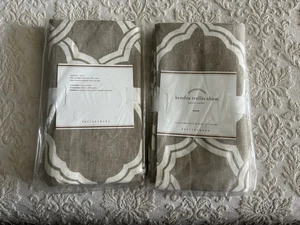 Pottery Barn Kendra Trellis Taupe Kissenbezüge - Bild 1 von 1