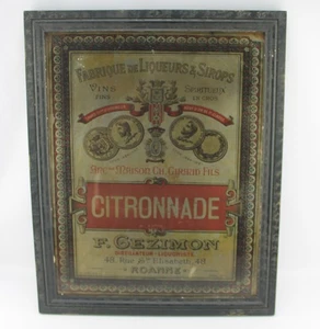 CItronnade F.Gezimon Liköre Wanddeko Ausstellungsstück - Bild 1 von 2