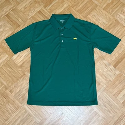 Masters Golf Tech Golf Tee Shirt Polo Gr. M grün T-Shirt Augusta Limited modern - Image 1 of 4