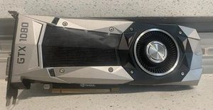 NVIDIA GeForce GTX 1080 Founders Edition 8GB Graphics Card GPU Tested & Repasted - Picture 1 of 1
