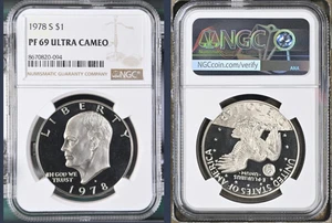 PF69 UCAM 1978-S Eisenhower Dollar Ike NGC - Bild 1 von 1