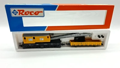 Roco 1:87 H0  46331 / 44316B Güterwagen Kranwagen mit Schutzwagen der DB in OVP - Bild 1 von 2