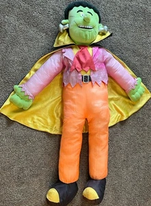 VINTAGE PARACADUTE PELUCHE FRANKENSTEIN HALLOWEEN GRANDE Tb Giocattolo Trading Co - Foto 1 di 4