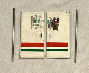 Set (2) 1970's/1980's Ertl International Transtar Trailer Doors Original Parts - Picture 1 of 5