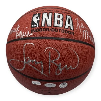 Boston Celtics 8x Signed Basketball Bird, Parish, McHale, Cousy, Conley + More - Image 1 of 4