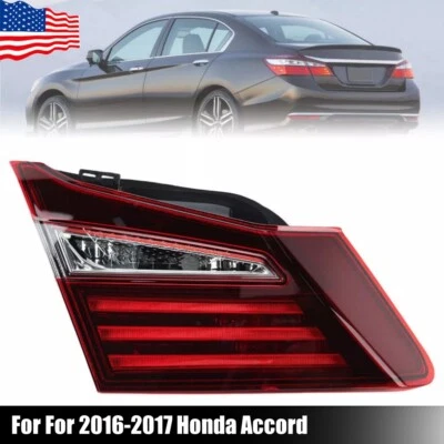 Luces traseras interiores izquierdas para conductor Honda Accord 2016-2017 luces traseras de freno traseras Foto 1 de 4