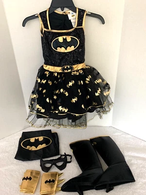 Disfraz Rubíes Batman Niña Niño Talla 6 Pequeño Incluye Accesorios Negro/Dorado Foto 1 de 4