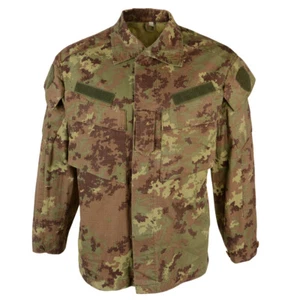 Camisa de campo original italiana del ejército - camuflaje vegetariano - excedente de todas las tallas - Imagen 1 de 9