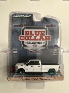Greenlight 35220 1/64 Blue Collar S10, 2019 Ram 2500 Tradesman GREEN MACHINE - Picture 1 of 1