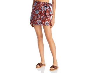 Faithfull the Brand Womens La Bamba Floral Print Skirt Multicolor Size US 6 - Picture 1 of 2