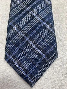 JOSEPH ABBOUD MENS TIE GRAY AND BLUE 3 X 60 NWOT - Picture 1 of 4