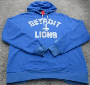 Detroit Lions Nike Hoodie/Hooded Top Large Long Sleeve Pullover Pockets NFL - Bild 1 von 18